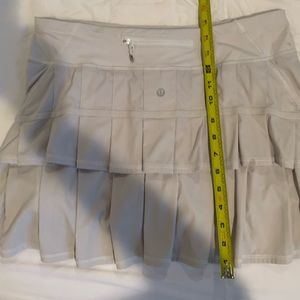 Lululemon skirt.  White.  Size 8 tall.